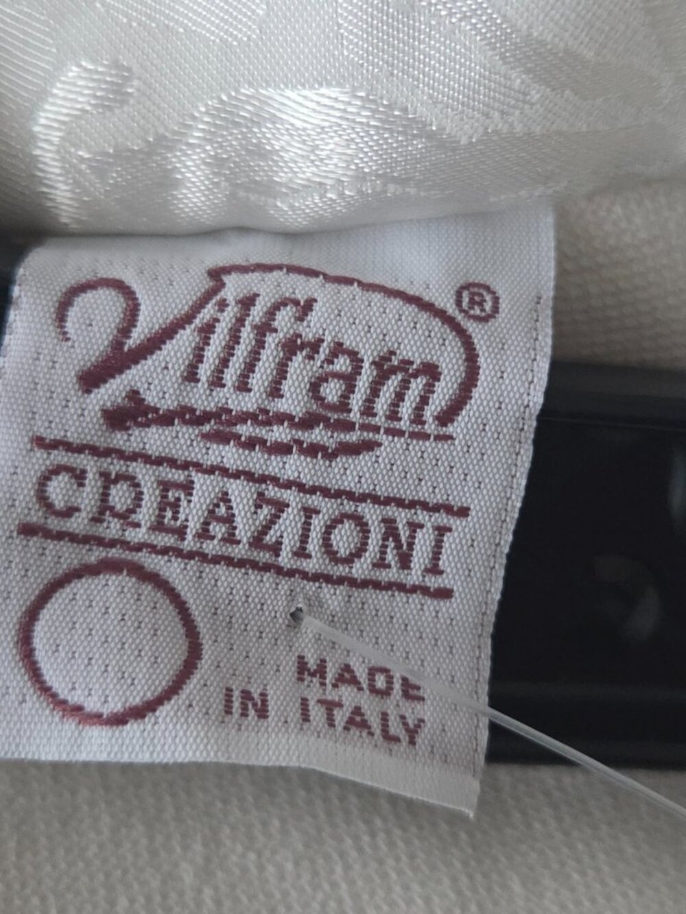 NWT Vintage Vilfram Creations for M. Lana White Fleece Robe - Picture 4 of 8